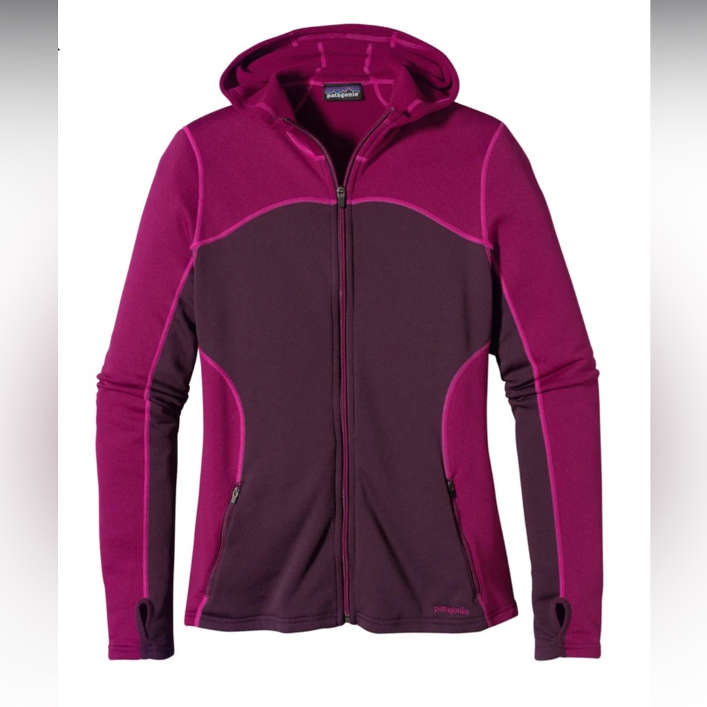 Patagonia Expedition Weight Full-Zip Hoodie Purple Women’s Size Medium